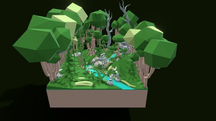 The Quiet Glade 3D Model