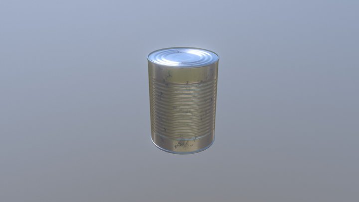 Tin Can 3D Model