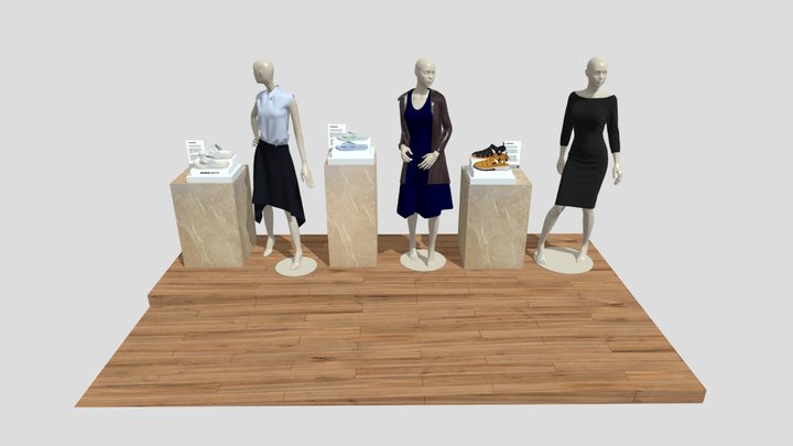 Kenner - Showroom Dunay - Evento 3D Model