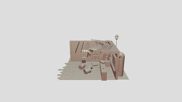 AN_DIORAMA_MODELISATION_2024 3D Model