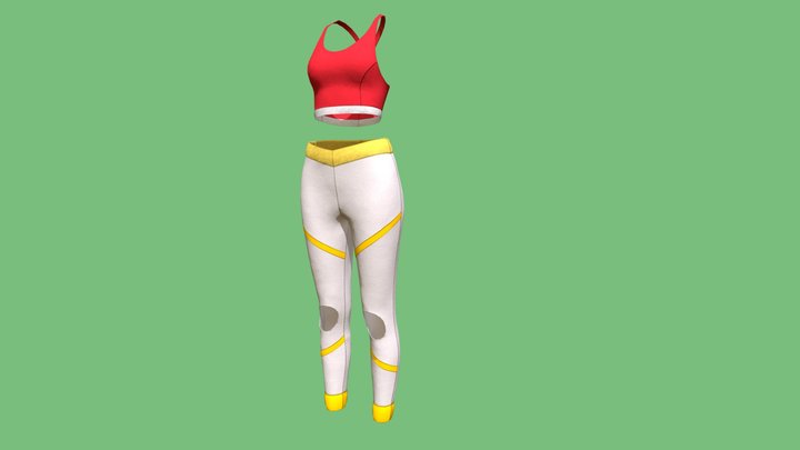 Sport outfit 3D Model