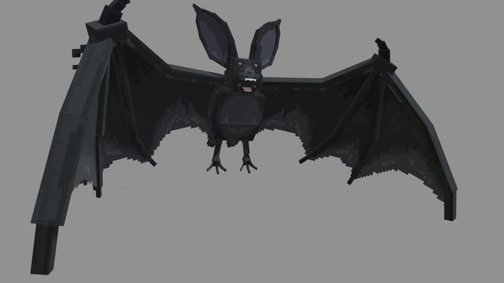 Giant Bat 3D Model