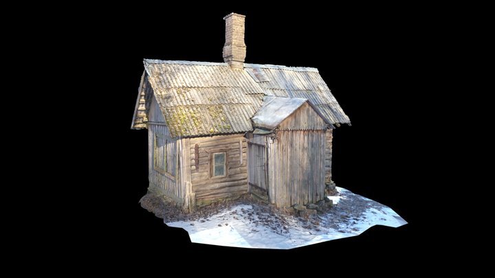 Sauna House 3D Model