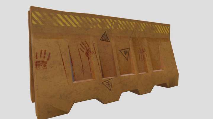 Roadblock 3D Model