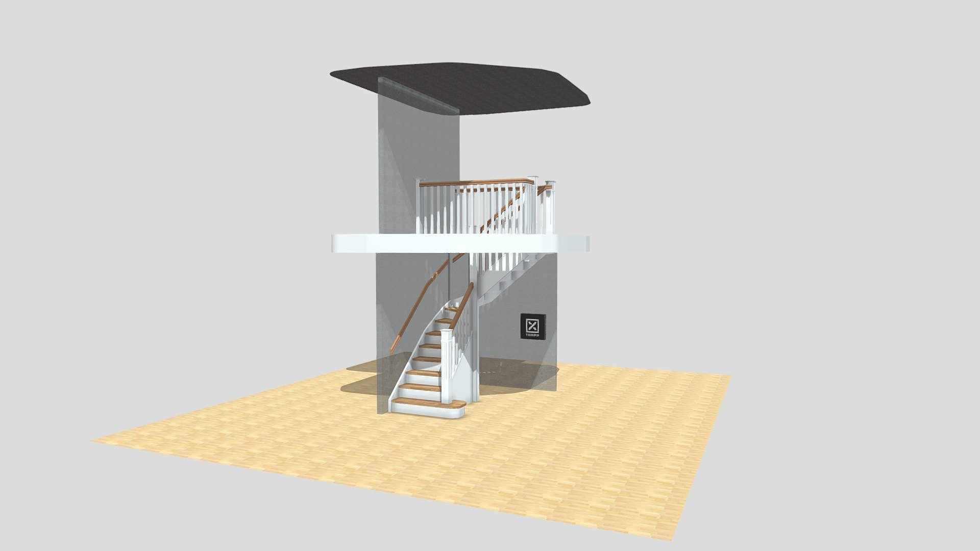 Tordens-S extra railing