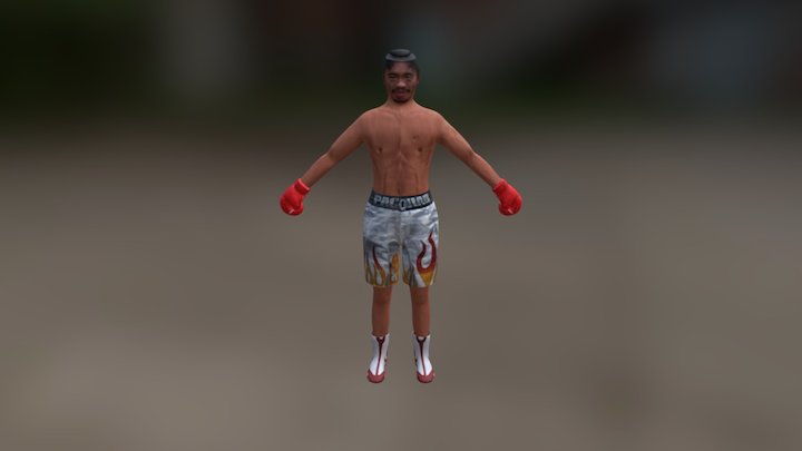 Manny Pacman 3D Model