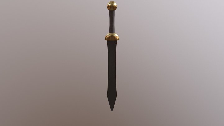 Gladius Sword 3D Model