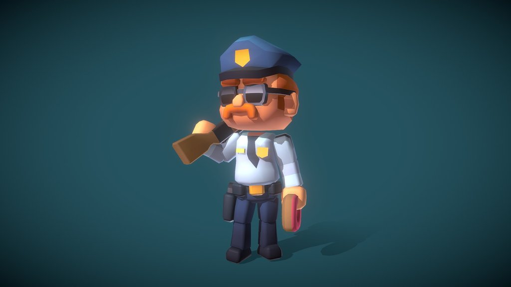Police Officer Redford - Proto Series - Free