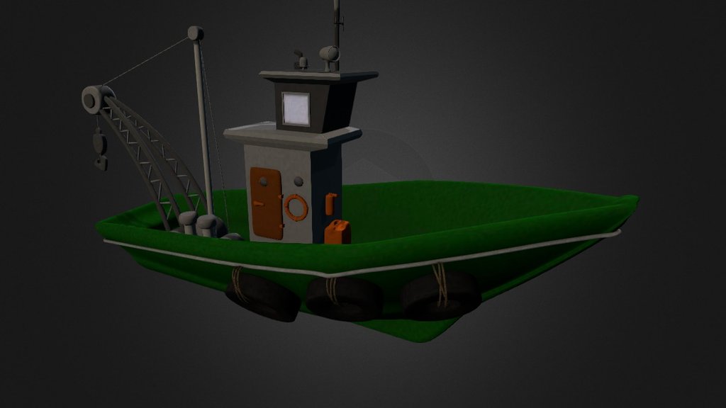 Barco Pesquero - 3D model by Carlos Guerrero (@cguerrero) [6410d37 ...