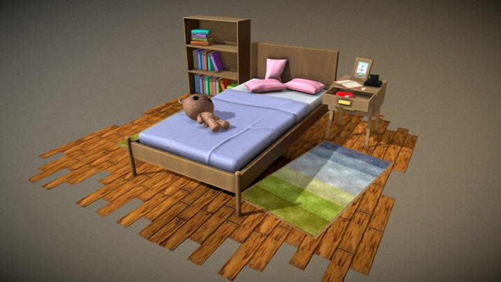 Tommy Room Models 3D Model