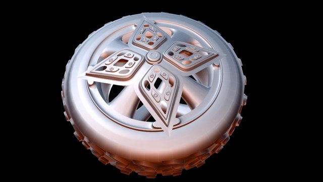 Wheel 3D Model