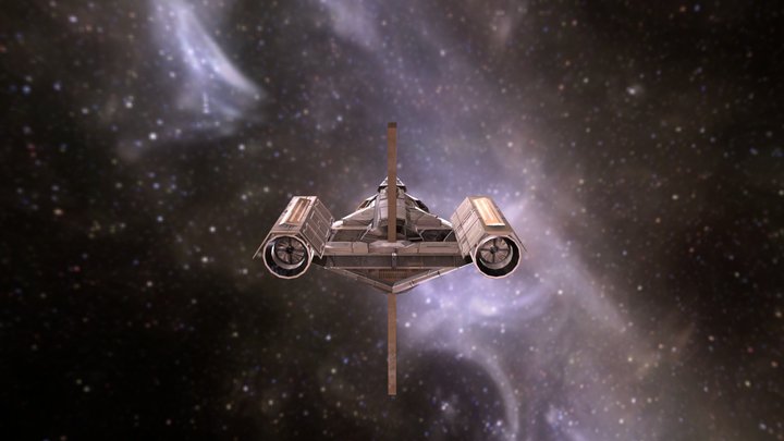 Civilian Ship 3D Model