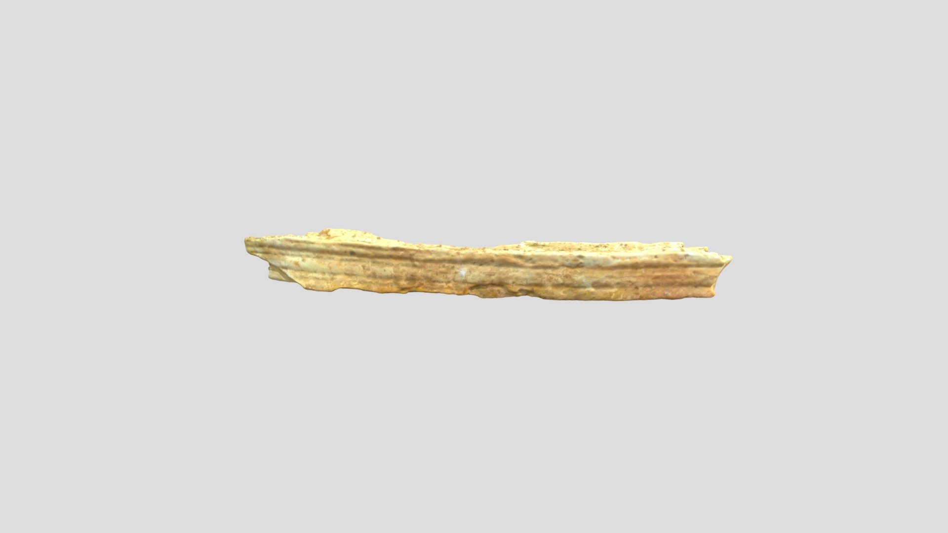 Mammoth Tusk Fragment (VCU_3D_5462) - Download Free 3D model by Virtual