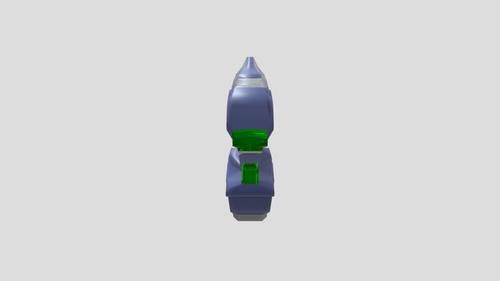 Halo Plasma Pistol 3D Model