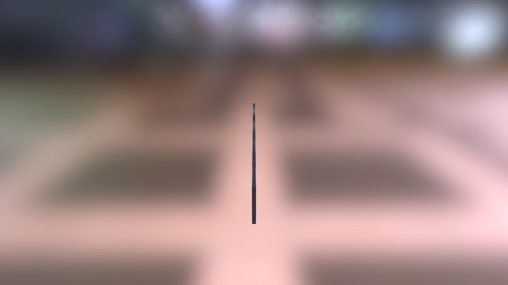 SM Track Modular Guard Rail 3D Model