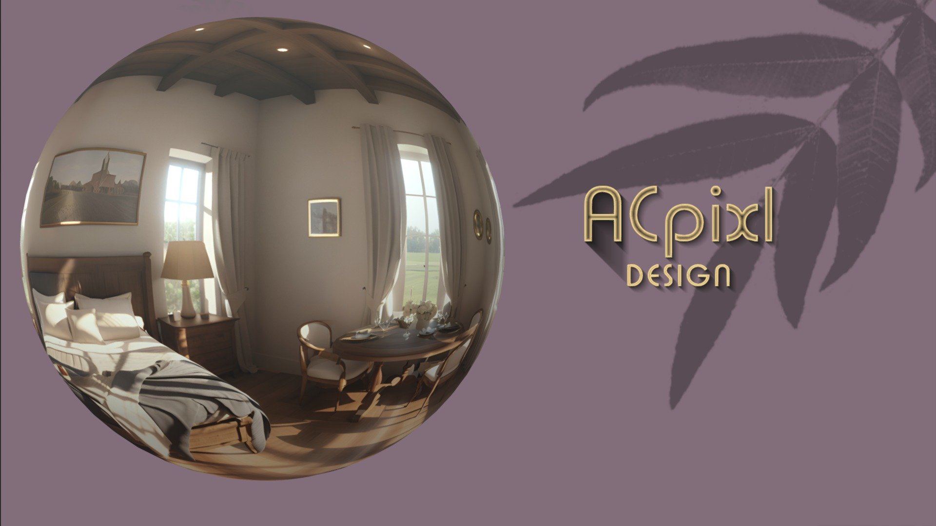 Sphere Example Skybox- Bedroom Aesthetic-HDR - Buy Royalty Free 3D ...