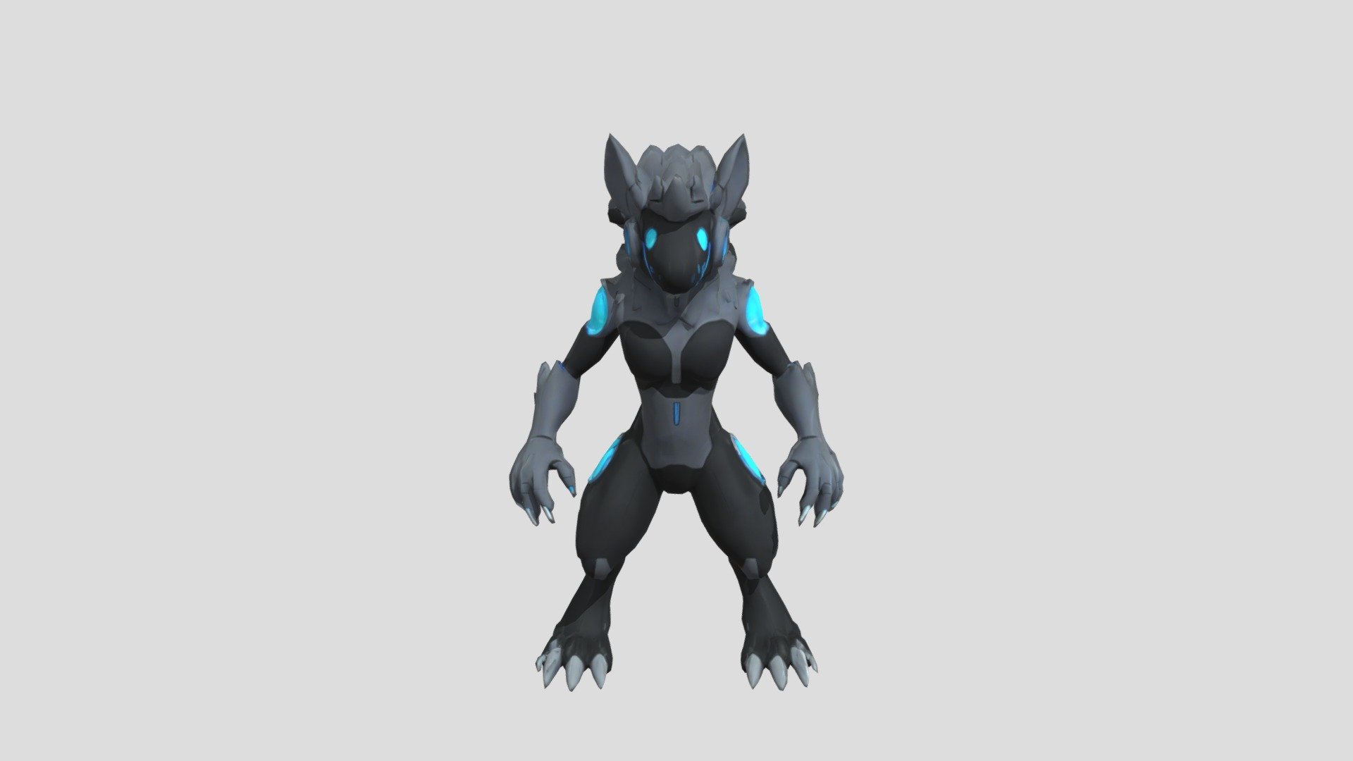protogen - 3D model by OIIA_cat [6415b78] - Sketchfab