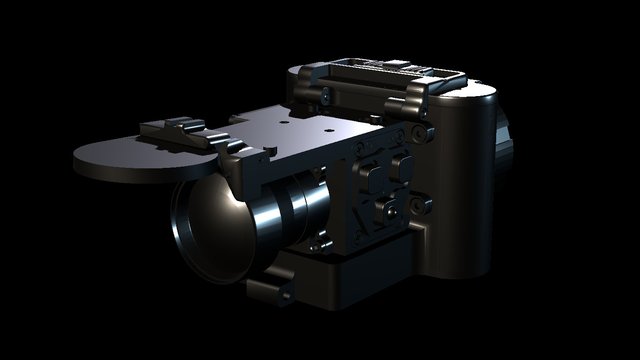 RONIN® - Compact Multifunctional Thermal Clip-on 3D Model