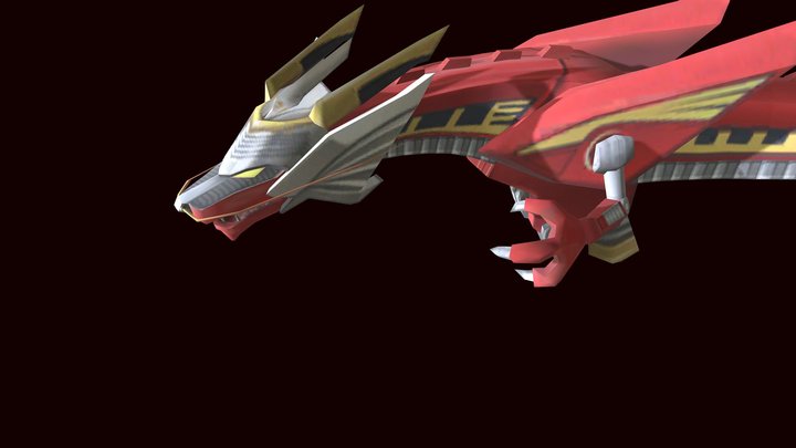 Dragranzer Ryuki4 3D Model