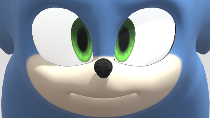 sonic_movie__free 3D Model