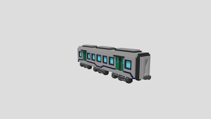 Modern Train [Body] 3D Model