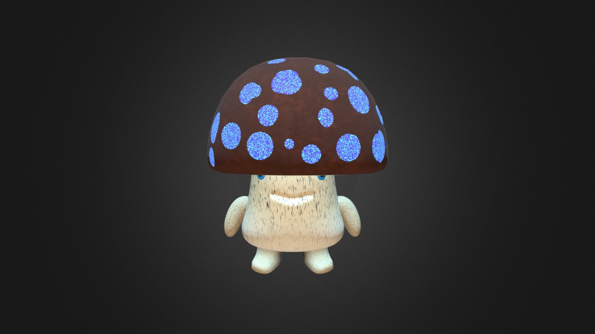 Mushroom - 3D model by Olek27 [6417a28] - Sketchfab