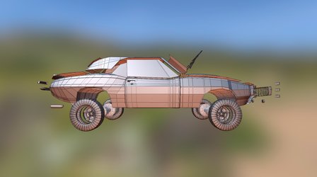 Camaro Expanded 3D Model