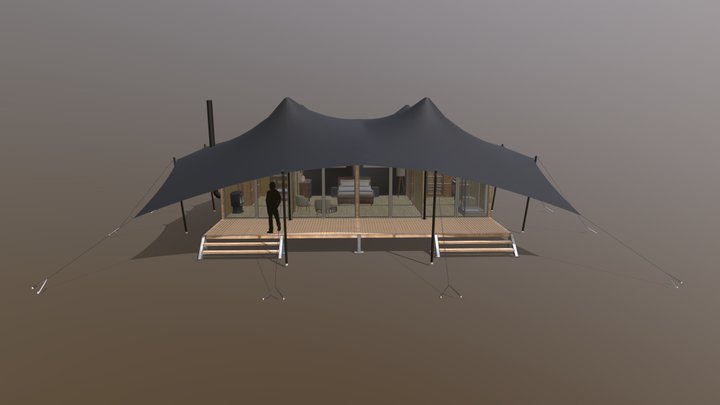 Freeform Wanderer 73 Hard Walls 3D Model