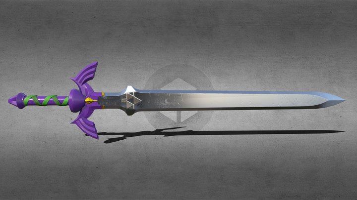 The Master Sword (TLOZ) 3D Model