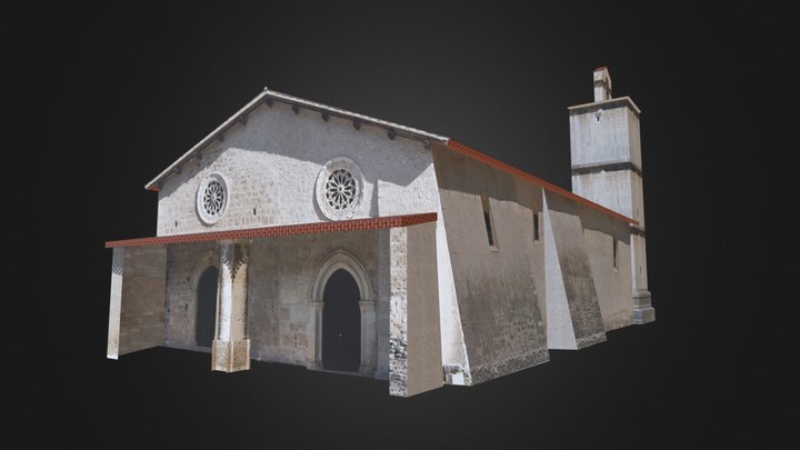 San Salvatore, Campi di Norcia 3D Model
