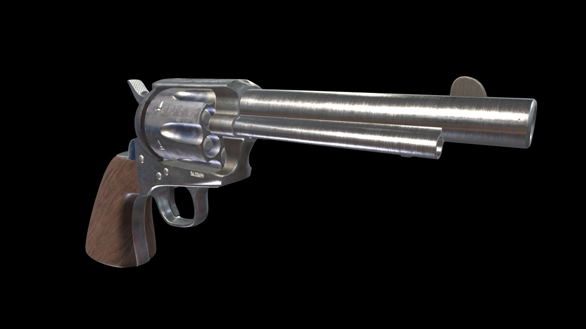 COLT single action ARMY 1:1スケールプラモデル Colt Single Action Army 1873 - Andrea LW-001 | kingshobby.com