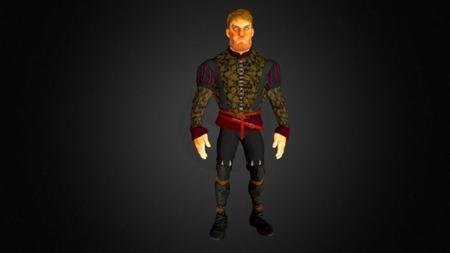 Medieval Clothes 2 3D Model