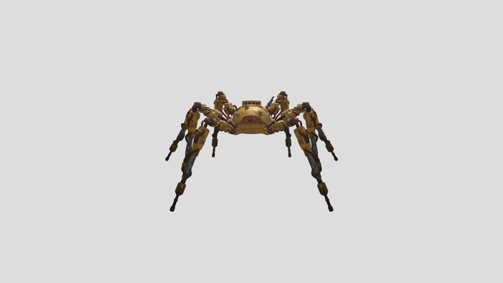 Spider_LP_2 3D Model