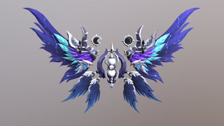 Wings 01 3D Model