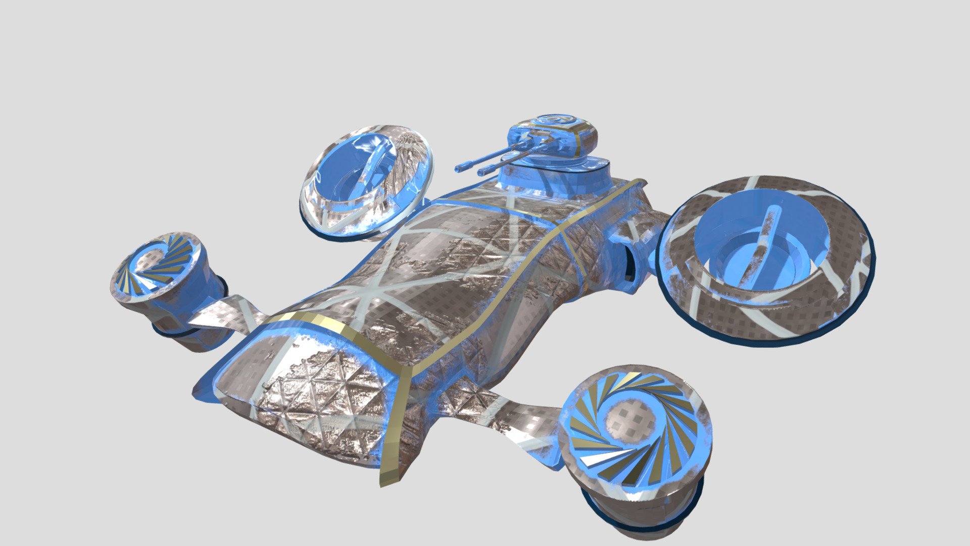 alien ship Download Free 3D model by leoxx300 [641bdff] Sketchfab