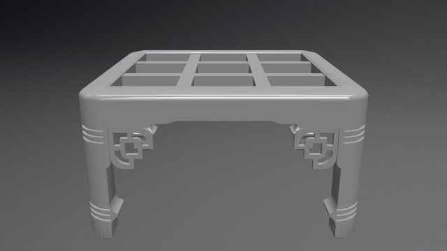 Table - Table-1 3D Model