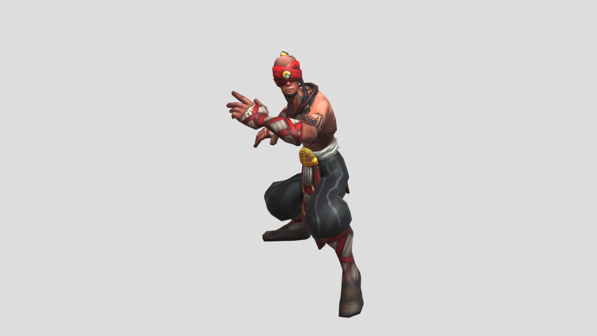 Lee Sin League Of Legends Download Free D Model By Hieuginta C Ac Sketchfab