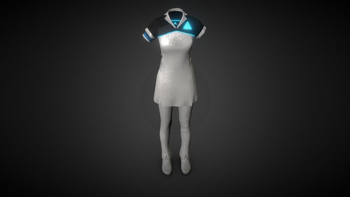 Detroit Become Human - Character Costume 3D Model