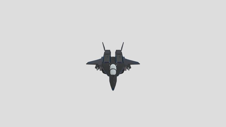 Fighter plane 3D Model