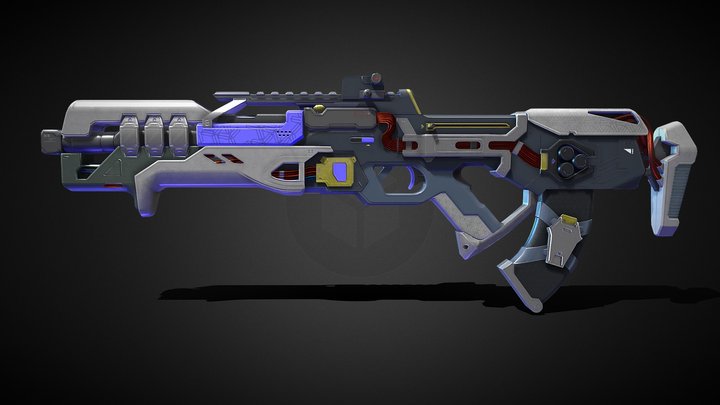 Apex Legends VK-47 Flatline Transistor – Kostenloses 3D-Modell STL
