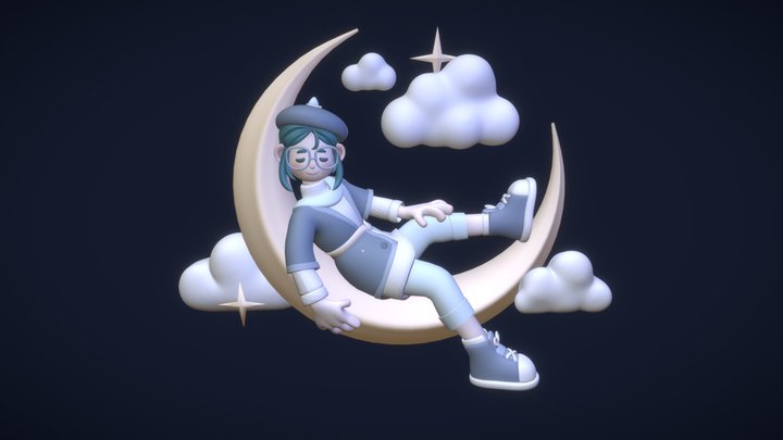 sleepwalking 3D Model