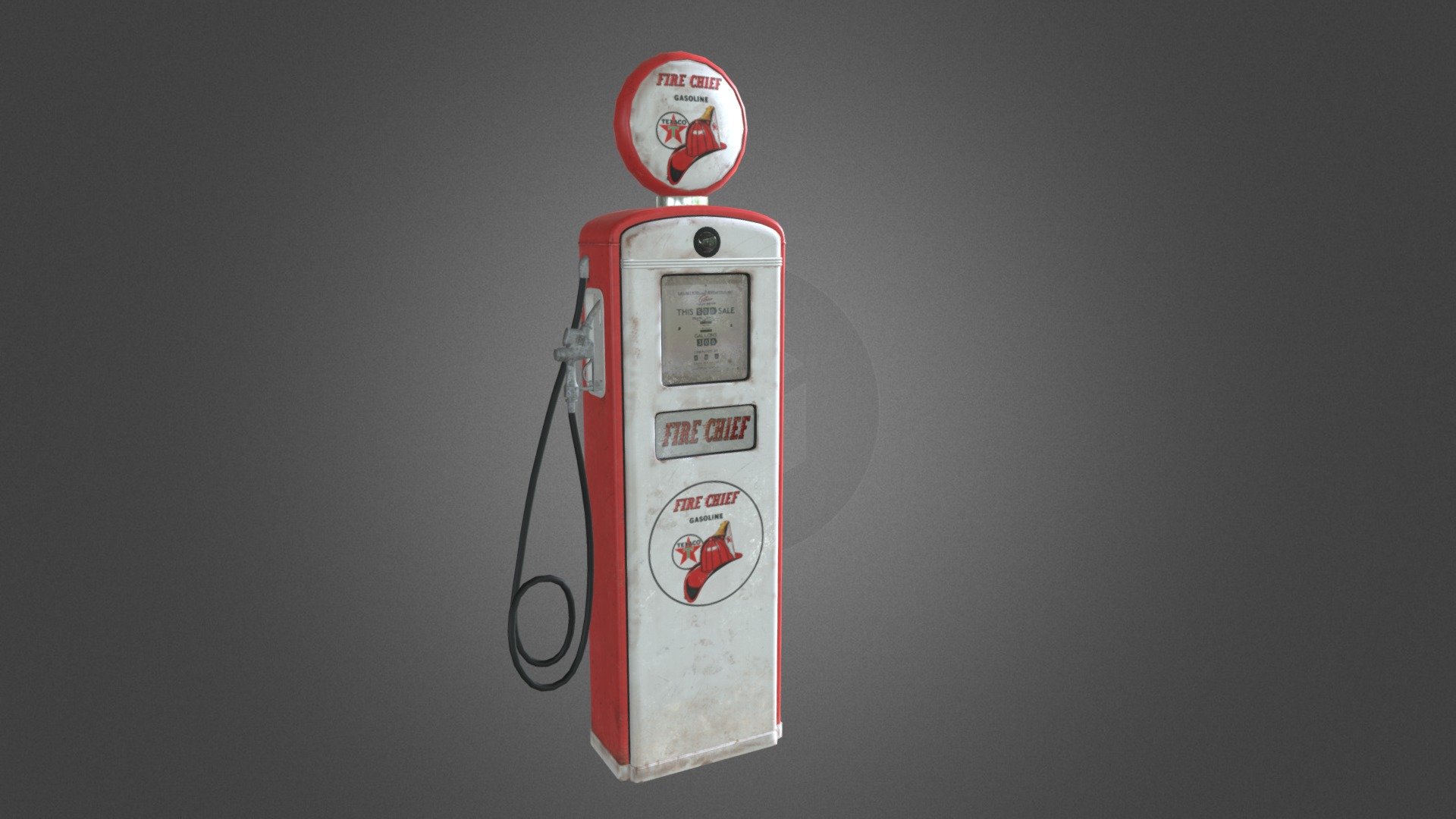 Gas Pump - 3D model by sandeepreddybunny [641de91] - Sketchfab