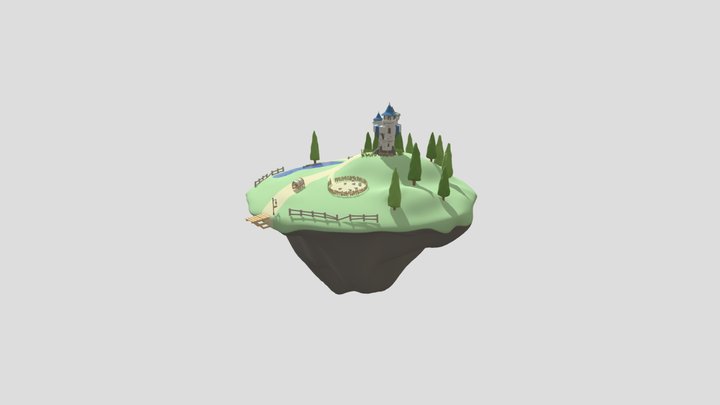 My Little World Day2 3D Model