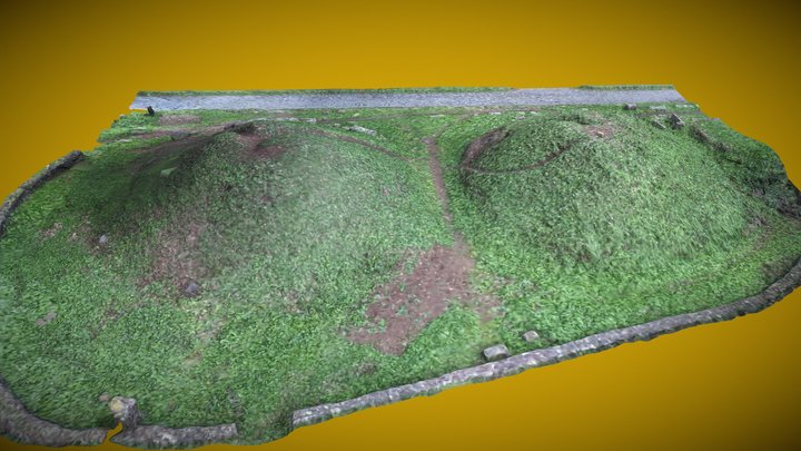 Via Appia Antica - Tumuli degli Orazi 3D Model