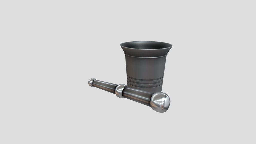Alluminum Spice Mortar