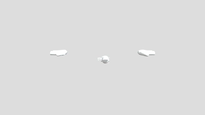 Deimos Hands 3D Model