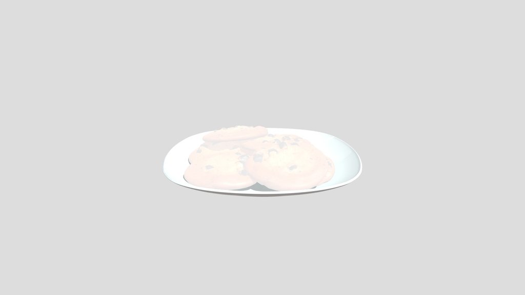 Cookie On Plate