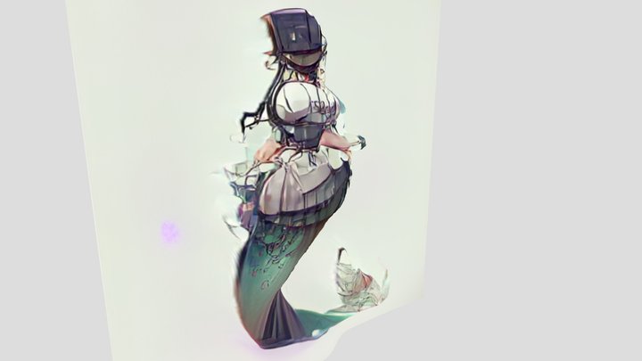 Mermaid Maid 3D Model
