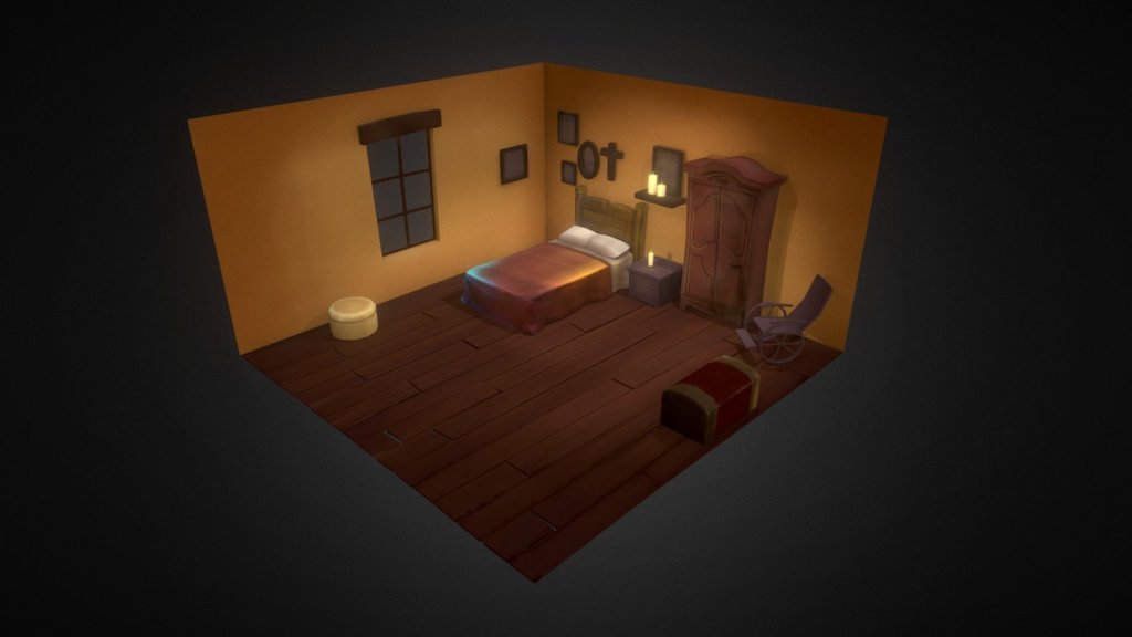 Set Low poly