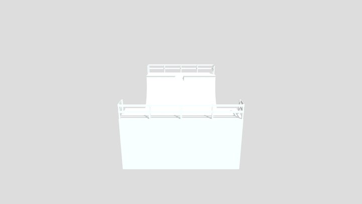 Half Pipe 3D Model